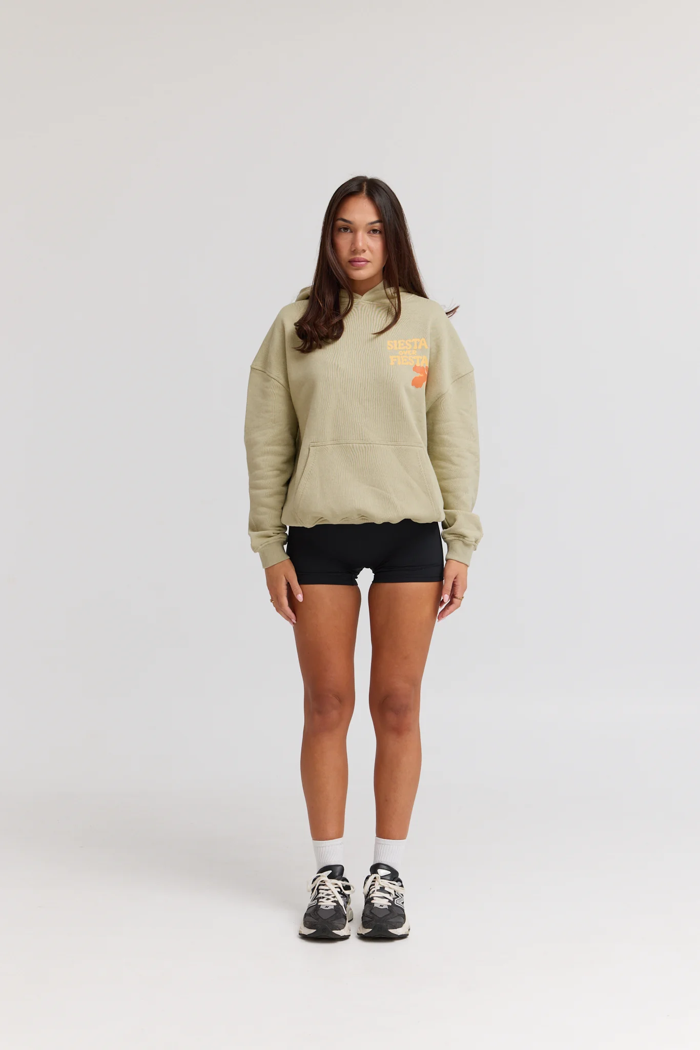 Siesta Over Fiesta Hoodie - Khaki - Image 3